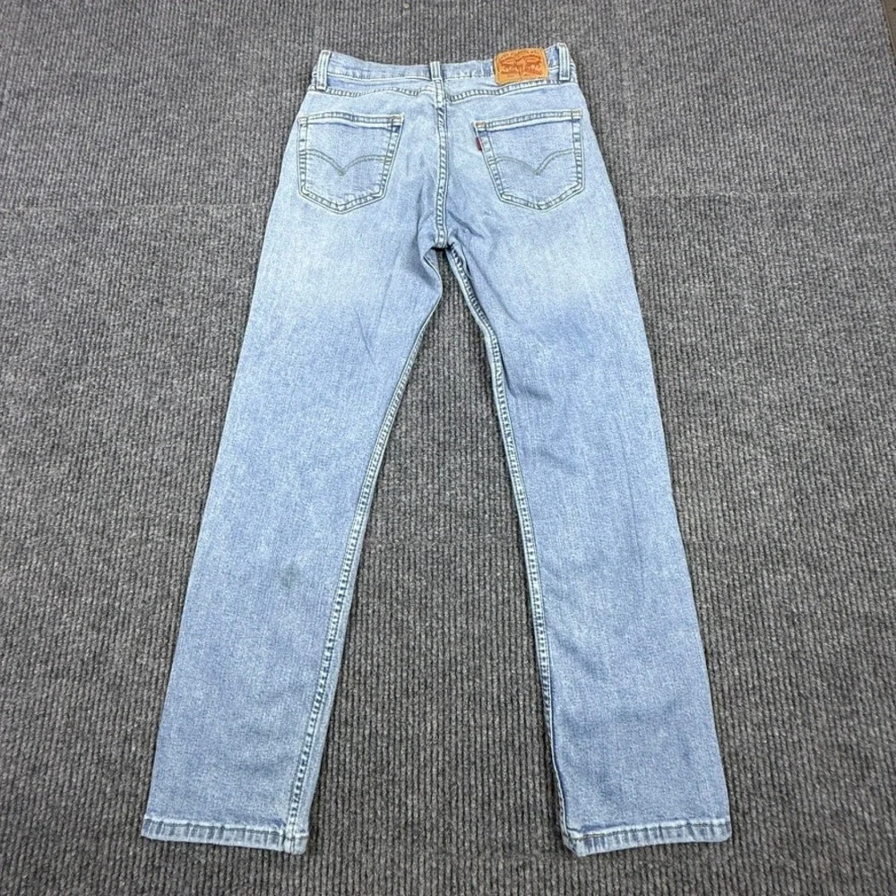 Levis 511 Slim Fit Blue Light Wash Denim Jeans Mens 29x30 04511-3623